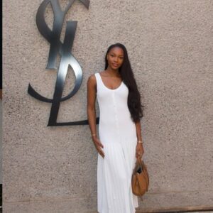 Sandro knitted pleated Dress